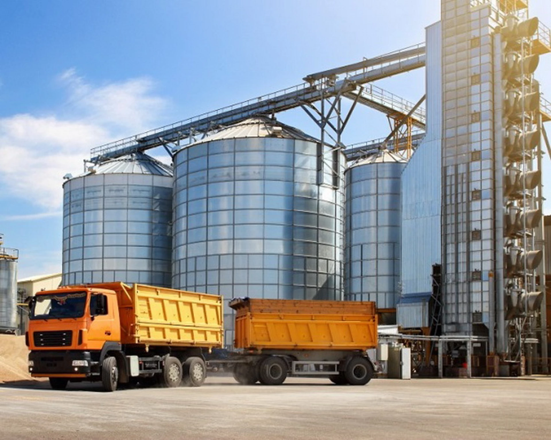 Портовий елеватор і зберігання продукції